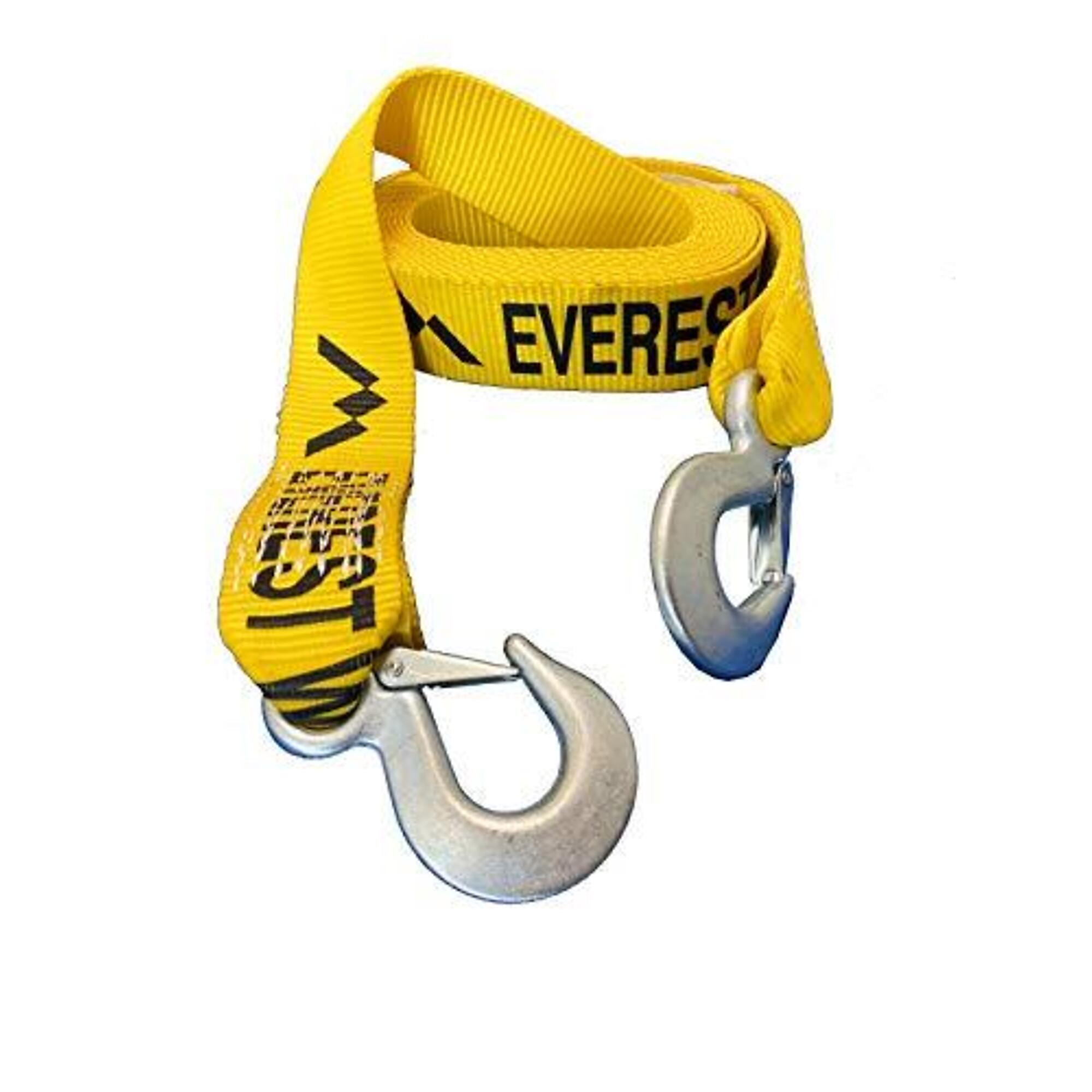 Everest Tow Strap with Snap Hook — 2in. x 15ft., 10,000 Lb. Break Strength, 3,333 Lb. W.L.L., Model# C1061